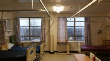 1. Privacy anti shatter film numerous wards - Durham University Hospital
