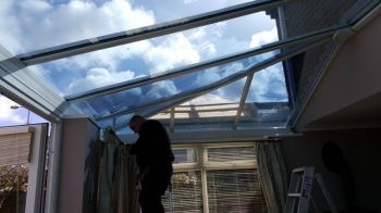2. Heat Glare reducing film Domestic conservatory - East Boldon