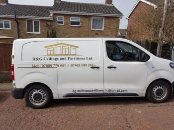 1. Another van All signed up D&G Ceilings and Partitions Ltd 