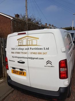 3. Another van All signed up D&G Ceilings and Partitions Ltd