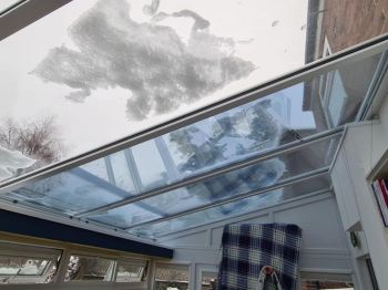 3. Silver 20 Low E solarfilm installed to all roof glazing in Leeds