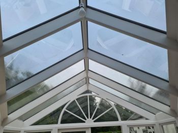 5. Silver 30 installed to all roof glazing reducing in Melrose Scotland.