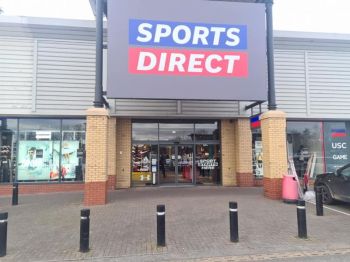 1. Clear 300 micron security film installed to all glazing where shutters are not fitted at Sports Direct, Parsonage retail Park in Leigh